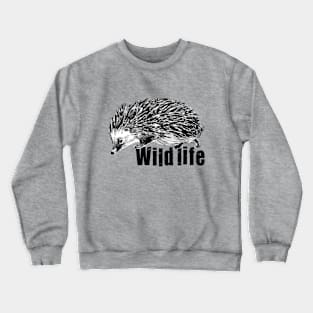 Wild hedgehog Crewneck Sweatshirt